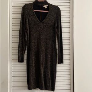 Beautiful Black and Gold Michael Kors Dress